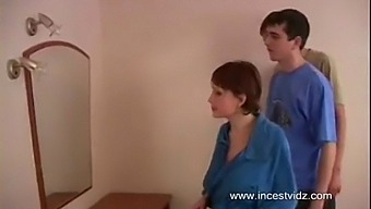 Russian Pregnant Sister Was Having Fun With Her Brothers.