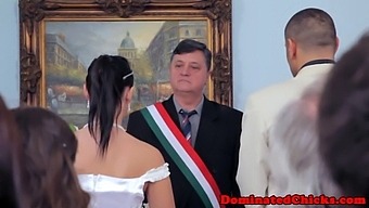 Stunning European Bride Submits To Dominating Husband In Hd