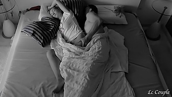 Amateur Couple'S Intimate Morning Session Caught On Hidden Bedroom Camera
