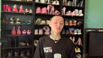Morning Delight: Rubi Rose And Elle'S Tattooed And Tall Twerking Adventure