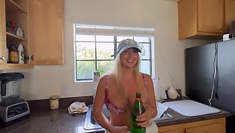 Caught In The Act: Cheating With The Seductive Blonde Next Door